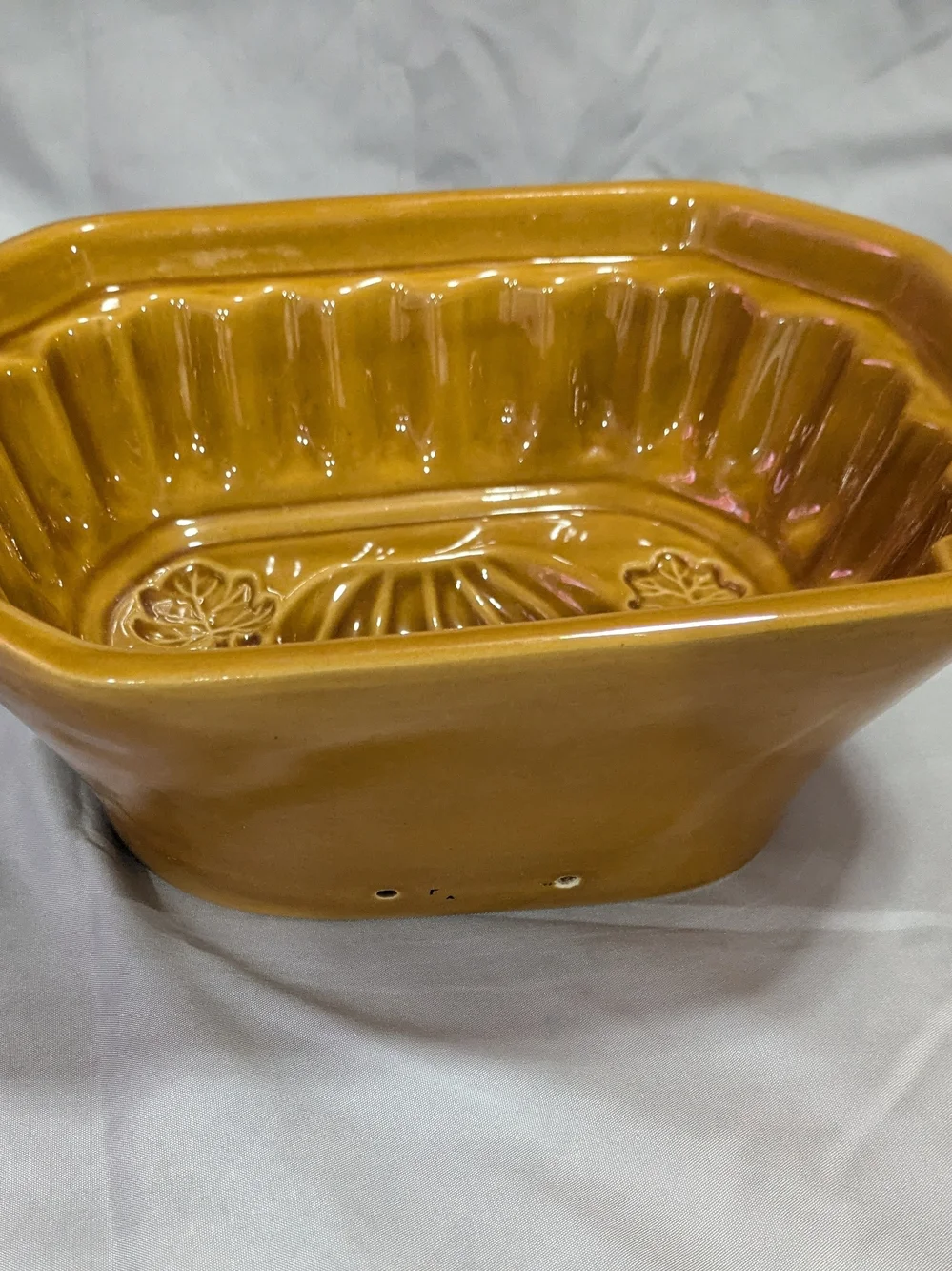 Crate&Barrel decorative mustard